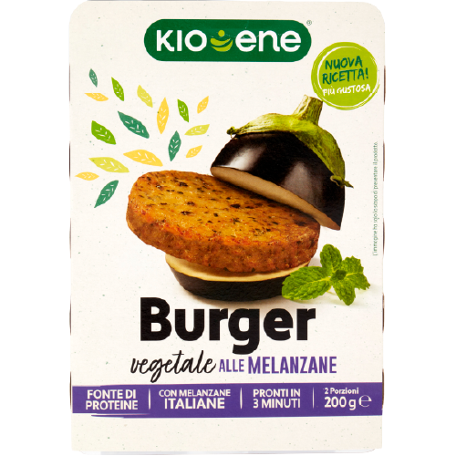 BURGER VEGÉTAL À L'AUBERGINE